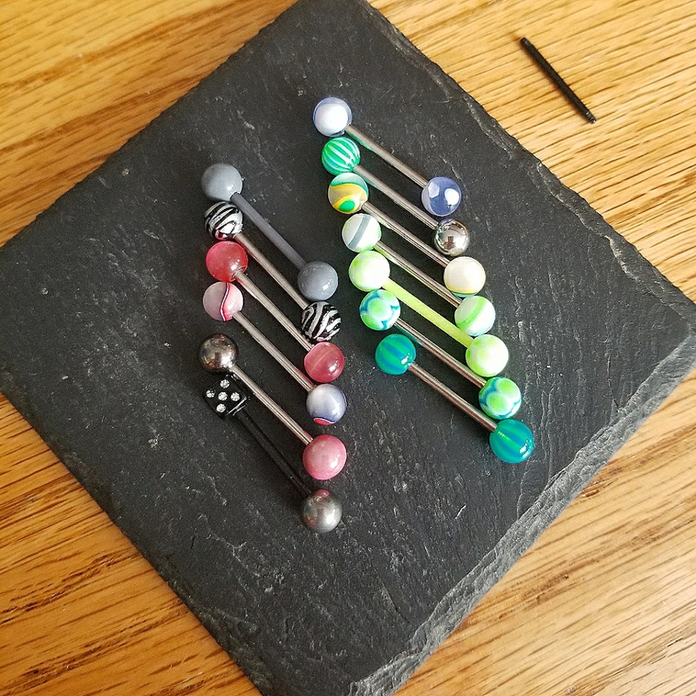 NEW 14g Piercing Bars 3 for $8